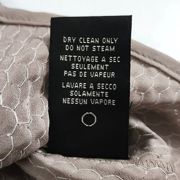 NWT Rozae Nichols No Dart Cami Oyster Taupe Sequined Size XS - Picture 8 of 16